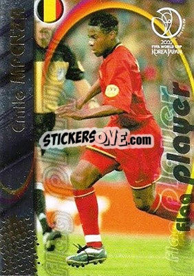Sticker Emile Mpenza - FIFA World Cup Korea/Japan 2002. Trading Cards - Panini