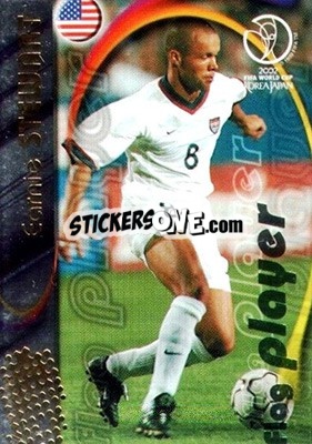 Sticker Earnie Stewart - FIFA World Cup Korea/Japan 2002. Trading Cards - Panini