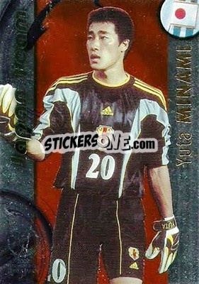 Sticker Yuta Minami - FIFA World Cup Korea/Japan 2002. Trading Cards n. J2 - Panini