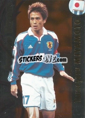 Sticker Tsuneyasu Miyamoto - FIFA World Cup Korea/Japan 2002. Trading Cards n. J6 - Panini