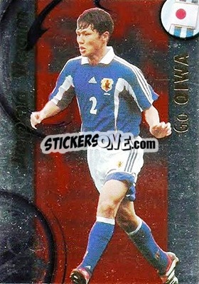 Sticker Go Oiwa - FIFA World Cup Korea/Japan 2002. Trading Cards n. J9 - Panini