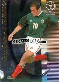 Sticker Cuauhtémoc Blanco - FIFA World Cup Korea/Japan 2002. Trading Cards - Panini