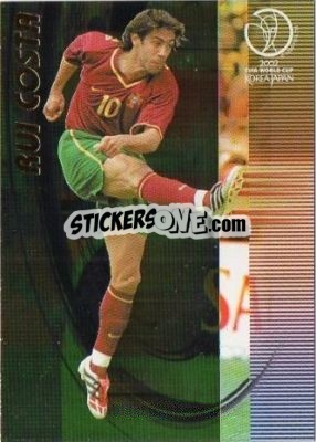 Cromo Rui Costa - FIFA World Cup Korea/Japan 2002. Trading Cards - Panini