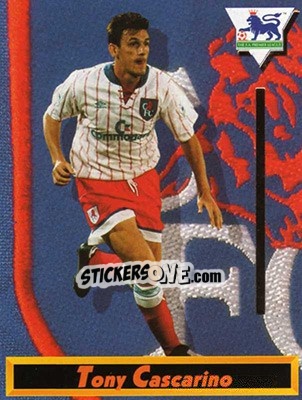 Cromo Tony Cascarino - English Premier League 1993-1994 - Merlin