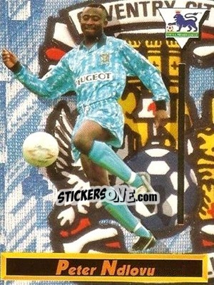 Cromo Peter Ndlovu - English Premier League 1993-1994 n. 25 - Merlin
