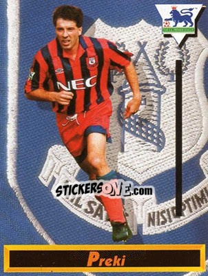 Cromo Preki - English Premier League 1993-1994 - Merlin