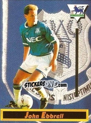 Sticker John Ebbrell - English Premier League 1993-1994 n. 33 - Merlin