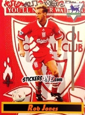 Figurina Rob Jones - English Premier League 1993-1994 n. 45 - Merlin