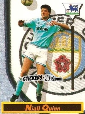Cromo Niall Quinn - English Premier League 1993-1994 - Merlin