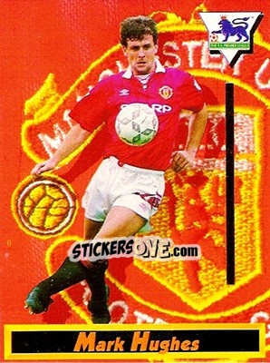Sticker Mark Hughes - English Premier League 1993-1994 - Merlin