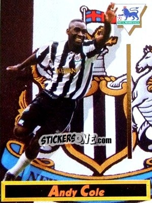 Sticker Andy Cole - English Premier League 1993-1994 n. 63 - Merlin