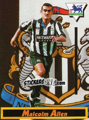 Figurina Malcolm Allen - English Premier League 1993-1994 n. 65 - Merlin