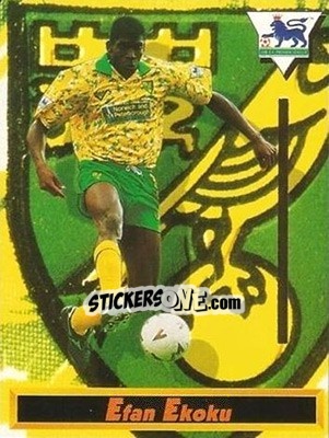 Figurina Efan Ekoku - English Premier League 1993-1994 - Merlin