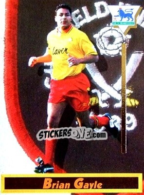 Sticker Brian Gayle - English Premier League 1993-1994 - Merlin