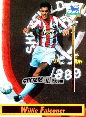 Sticker Willie Falconer - English Premier League 1993-1994 n. 87 - Merlin