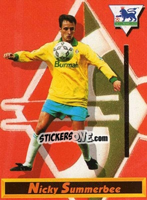 Sticker Nick Summerbee - English Premier League 1993-1994 - Merlin