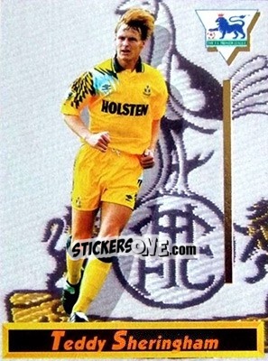 Sticker Teddy Sheringham - English Premier League 1993-1994 n. 108 - Merlin