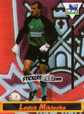 Sticker Ludek Miklosko - English Premier League 1993-1994 - Merlin