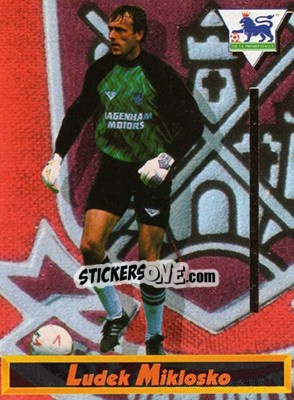 Sticker Ludek Miklosko - English Premier League 1993-1994 n. 111 - Merlin