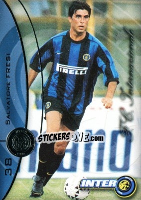 Sticker Salvatore Fresi - Inter 2000 Cards - Ds