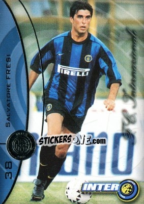 Sticker Salvatore Fresi - Inter 2000 Cards n. 38 - Ds