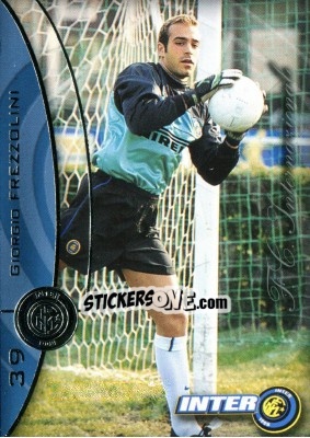 Cromo Giorgio Frezzolini - Inter 2000 Cards - Ds