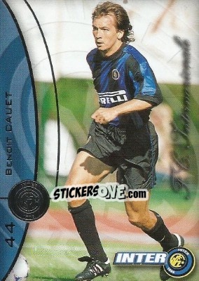 Sticker Benoit Cauet - Inter 2000 Cards - Ds