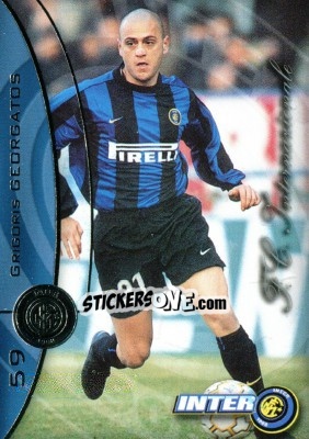Figurina Grigoris Georgatos - Inter 2000 Cards - Ds