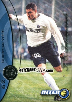 Cromo Christian Vieri