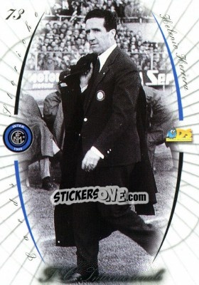 Cromo Helenio Herrera - Inter 2000 Cards n. 73 - Ds