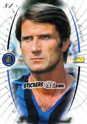 Figurina Giacinto Facchetti - Inter 2000 Cards - Ds