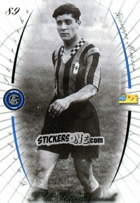 Sticker Giuseppe Meazza - Inter 2000 Cards n. 89 - Ds