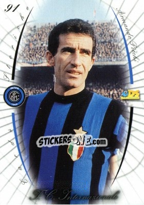 Sticker Armando Picchi - Inter 2000 Cards n. 91 - Ds