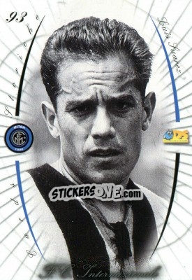 Sticker Luis Suarez - Inter 2000 Cards n. 93 - Ds