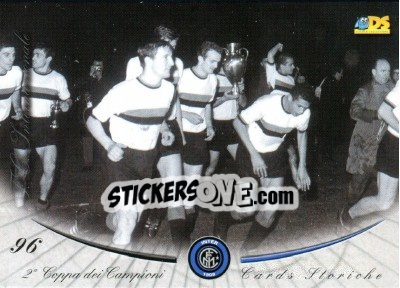 Sticker 27 Maggio 1965 - Inter 2000 Cards n. 96 - Ds