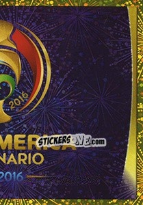 Cromo Emblema Oficial - Copa América Centenario. USA 2016 - Panini