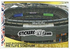 Cromo Metlife Stadium, New Jersey - Copa América Centenario. USA 2016 - Panini