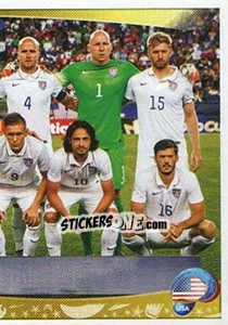 Sticker USA Team - Copa América Centenario. USA 2016 n. 16 - Panini