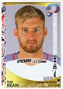 Cromo Tim Ream - Copa América Centenario. USA 2016 - Panini