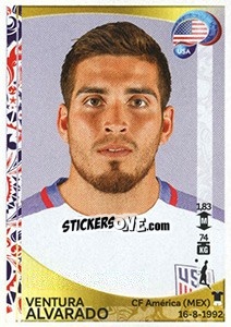 Sticker Ventura Alvarado - Copa América Centenario. USA 2016 - Panini