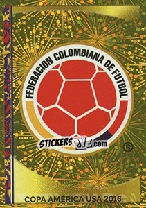 Cromo Emblema Colombia