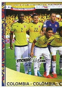 Cromo Colombia Team - Copa América Centenario. USA 2016 - Panini