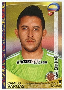 Sticker Camilo Vargas - Copa América Centenario. USA 2016 n. 42 - Panini