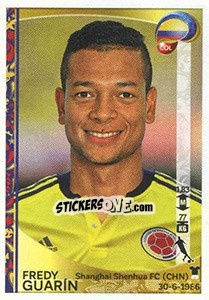 Cromo Fredy Guarín - Copa América Centenario. USA 2016 - Panini