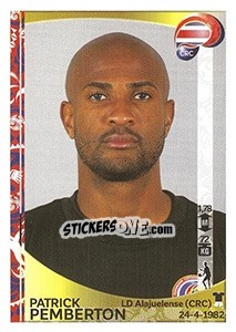 Sticker Patrick Pemberton - Copa América Centenario. USA 2016 n. 66 - Panini