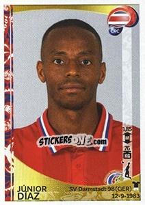 Sticker Júnior Díaz - Copa América Centenario. USA 2016 n. 71 - Panini