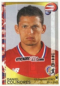 Sticker Daniel Colindres - Copa América Centenario. USA 2016 n. 83 - Panini