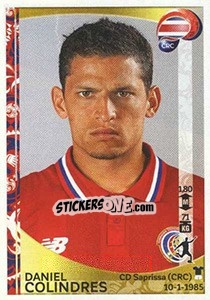 Sticker Daniel Colindres - Copa América Centenario. USA 2016 - Panini