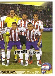 Sticker Paraguay Team - Copa América Centenario. USA 2016 n. 88 - Panini