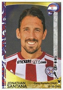 Figurina Jonathan Santana - Copa América Centenario. USA 2016 - Panini